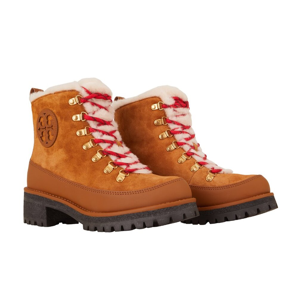 TORY BURCH BROWN WINTER ANKLE BOOTS - AVAILABLE SIZES 5-10